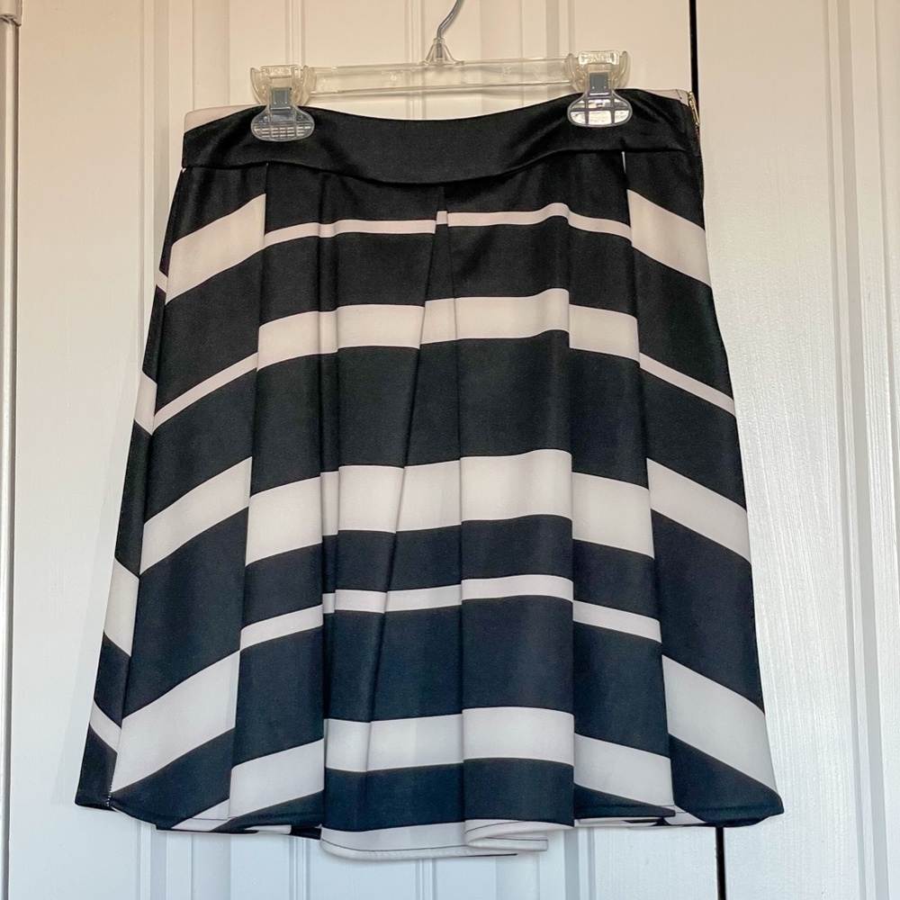 Black and White Skirt